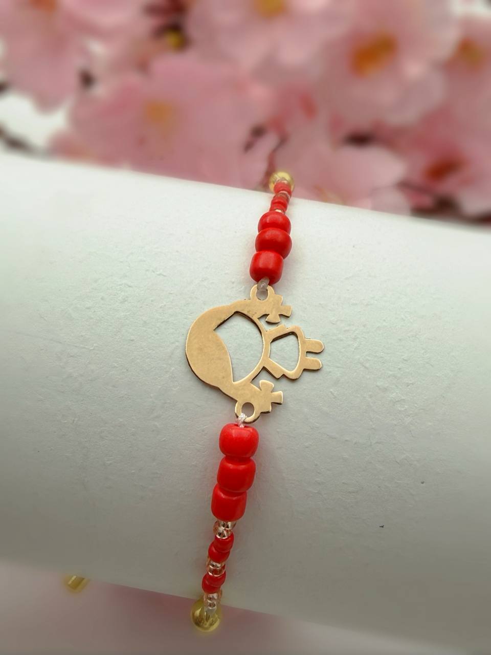 photo_۲۰۲۵-۰۹-۲۷_۱۸-۴۰-۲۸ دستبند مهره ای دختر - Image 1