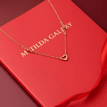 گردنبند قلب زنجیر