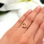 انگشتر دایره تو خالی