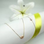 گردنبند و دستبند ونکلیف صورتی