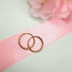 گوشواره حلقه ای تراش