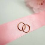 گوشواره حلقه ای ساده کوچیک ۲