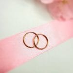 گوشواره حلقه ای زرد