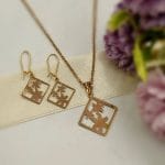 نیمست لوزی گل