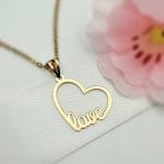 مدال تک قلب Love