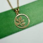 مدال تک دایره گل