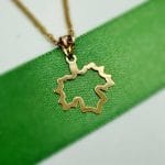 مدال تک برگ پاییزی