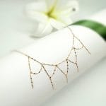 گردنبند شراره ای پیچ ساده