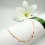 گردنبند گوی دو ردیفه