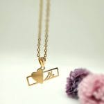 مدال تک مستطیل قلب مادر