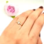 انگشتر ونکلیف قلب سفید