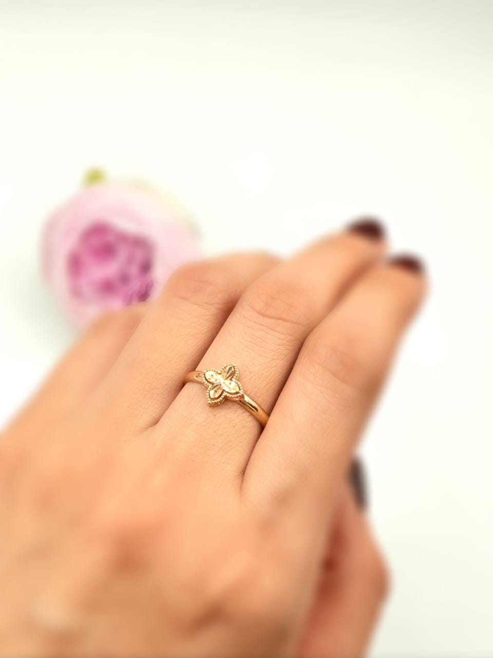 photo_2025-12-02_19-33-26 انگشتر ونکلیف ستاره - Image 1