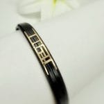 دستبند چرم مستطیل مربع ۵