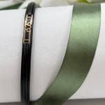 دستبند چرم  مستطیل ۳ قلب