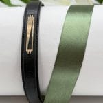 دستبند چرم مستطیل مثلث