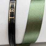 دستبند چرم  مستطیل بنز