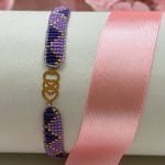 دستبندمیوکی ۳ قلب خطی