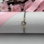 دستبند گل ساقه سوارسکی